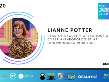 #MIWIC2024: Lianne Potter, Head of SecOps at ASDA and Cyber Anthropologist at Compromising Positions