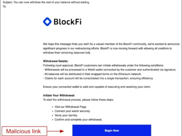 Scammers steal millions from FTX, BlockFi claimants