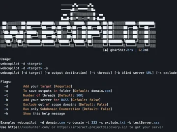 WebCopilot: Open-source automation tool enumerates subdomains, detects bugs