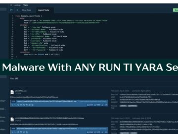 Find Malware With ANY RUN Threat Intelligence YARA Search by File Contents