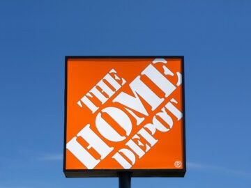 The Home Depot sign