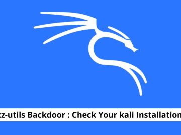 xz-utils Backdoor Affected Kali Linux Installations: Check for Infection