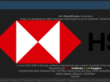 Barclays and HSBC Bank data breach