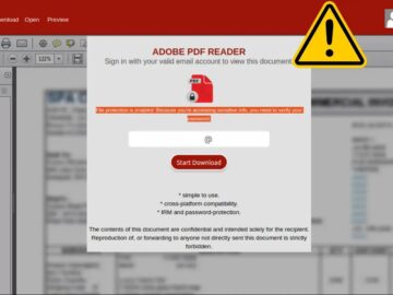 Beware Of HTML That Masquerade As PDF Viewer Login Pages