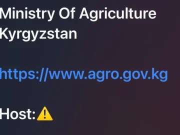 Kyrgyzstan Cyberattack