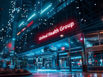 Hospital showing UnitedHealth Group