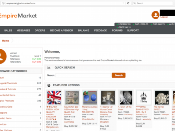 Empire Market owners charged with operating $430M dark web marketplace