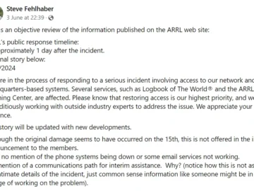 ARRL Cyberattack