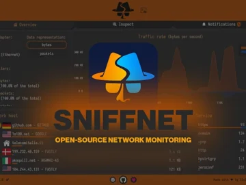Sniffnet: Free, open-source network monitoring