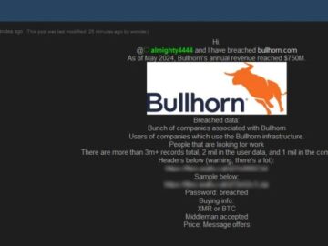 Bullhorn Data Breach