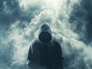 Hacker within a cloud