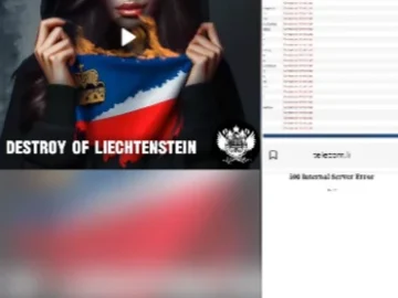 Liechtenstein cyberattack