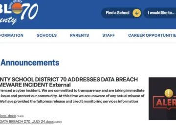 Pueblo County School District 70 Data Breach