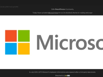 Unverified Microsoft Data Breach Claim Targets Employee Data Microsoft Data Breach Alleged