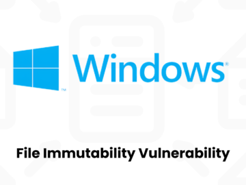 Windows File Immutability Vulnerability