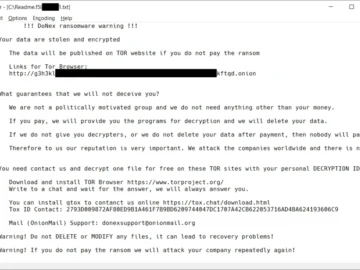Decryptor for DoNex, Muse, DarkRace, (fake) LockBit 3.0 ransomware released