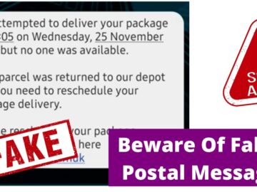 iPhone Users Beware! Fake Postal Messages Stealing Your Login Credentials