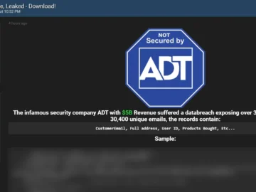 ADT Data Breach Claims