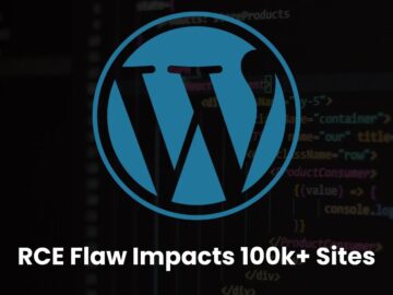 WordPress Plugin RCE Vulnerability