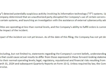 Microchip Technology cyberattack