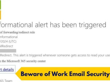 Beware of Work Email Security Alert that Steals Your Login Credentials