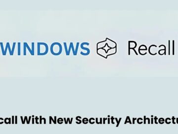 Microsoft Recall New Security Features