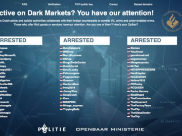 Dutch police dismantled dual dark web market ‘Bohemia/Cannabia’ Dutch police dismantled dual dark web market 'Bohemia/Cannabia'