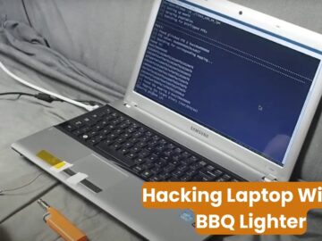 Hacking Laptop With a BBQ Lighter to Gain Root Access Hacking Laptop BBQ Lighter