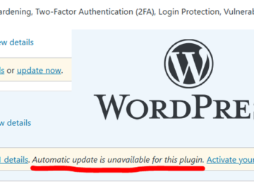 WordPress Plugin Vulnerability