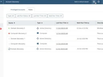 Syteca Account Discovery strengthens privileged access management