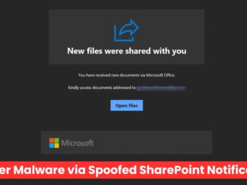 Beware Of Malicious SharePoint Notifications Delivering Xloader Malware