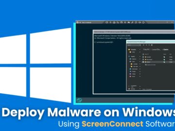 deploy Malware Using ScreenConnect