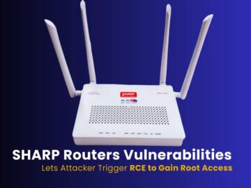 SHARP Routers Vulnerabilities