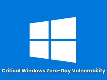 Windows Zero-Day Vulnerability