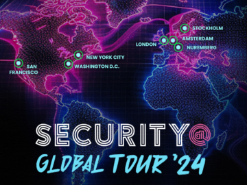 5 Insights Attendees Gained from the Security@ World Tour Hackerone logo