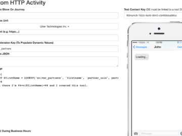 Gaining access to Uber's user data through AMPScript evaluation