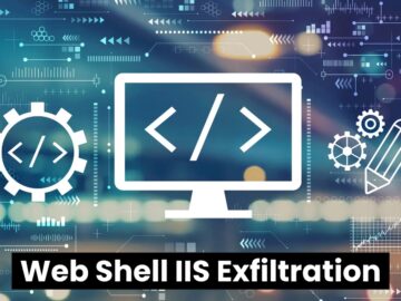 Hackers Deploy Web Shell To Abuse IIS Worker And Exfiltrate Data