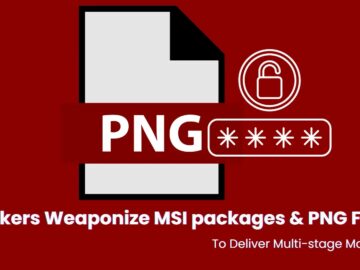 Hackers Weaponize MSI Packages & PNG Files to Deliver Multi-stage Malware