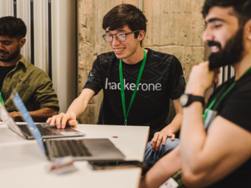 Salesforce Teams Up With All-Star Hackers at H1-4420 Hackerone logo