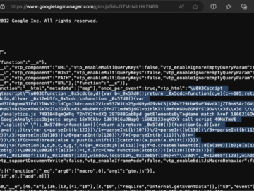 Crooks use Google Tag Manager skimmer to steal credit card data from a Magento-based e-stores Crooks use Google Tag Manager skimmer to steal credit card data from a Magento-based e-stores