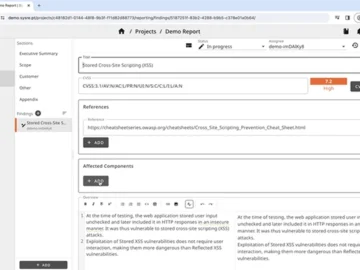 SysReptor: Open-source penetration testing reporting platform
