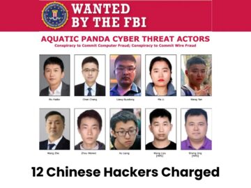 12 Chinese Hackers Charged For Cyber Attacks on U.S Treasury