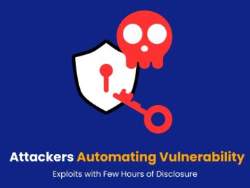 Attackers Automating Vulnerability Exploits with Few Hours of Disclosure