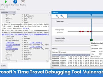 Microsoft’s Time Travel Debugging Tool Vulnerability Let Attackers Execute Code Remotely