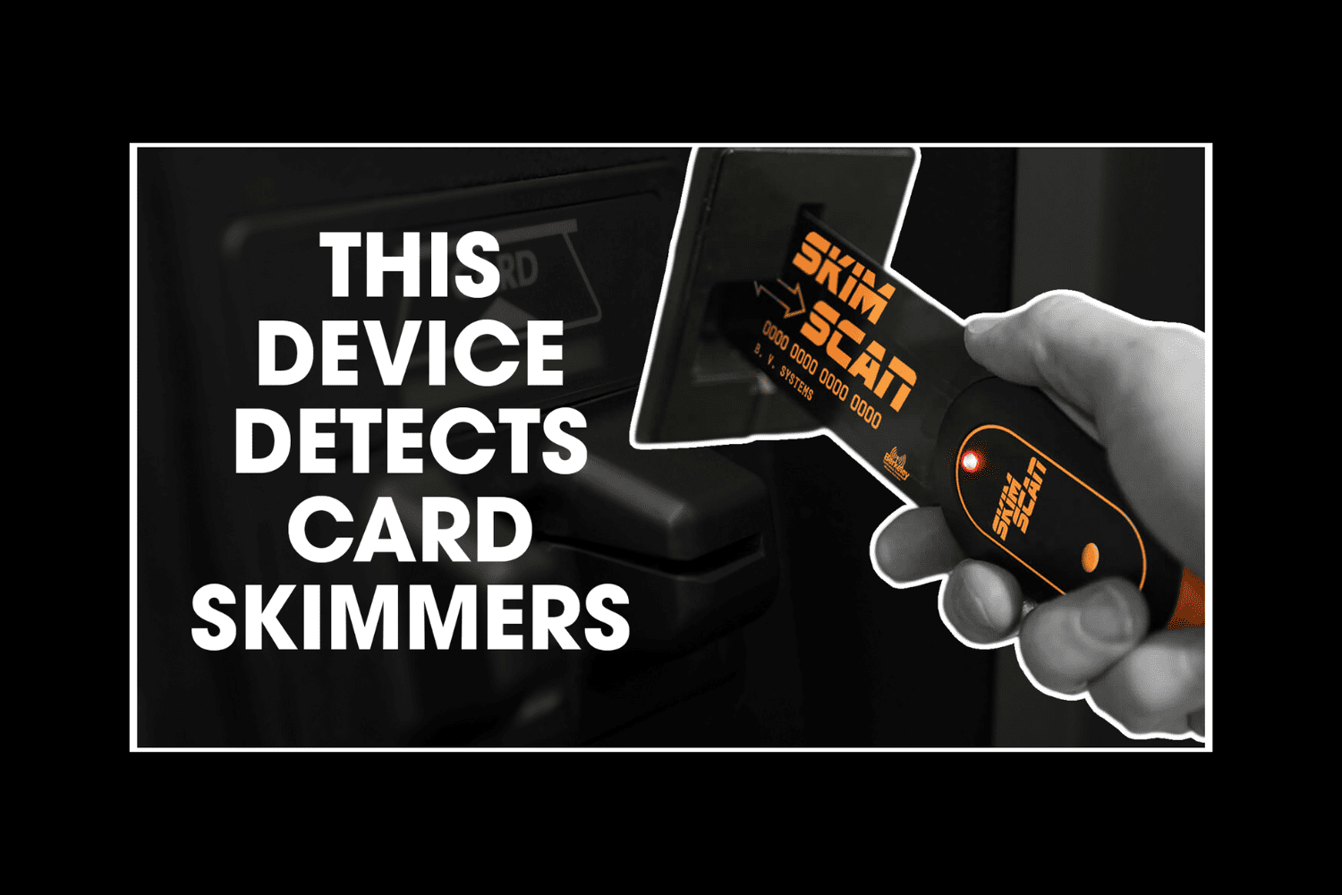 Skim Scan Card Skimmer Detector