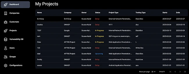 APTRS: Open-source automated penetration testing reporting system
