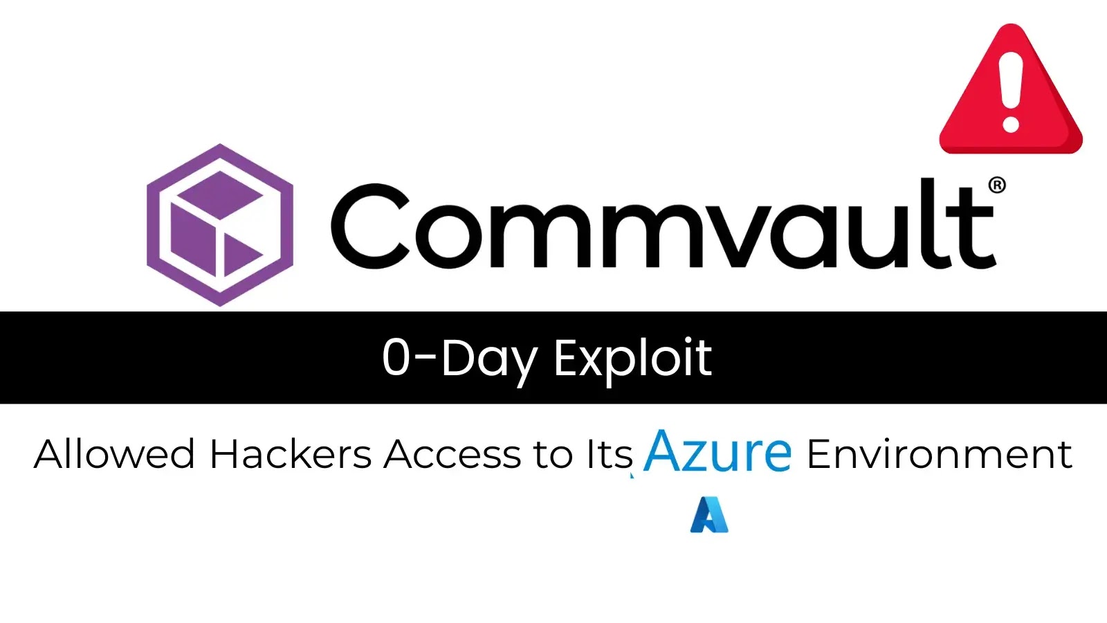 Commvault Confirms Zero-Day Attack Breached Its Azure Cloud Environment
