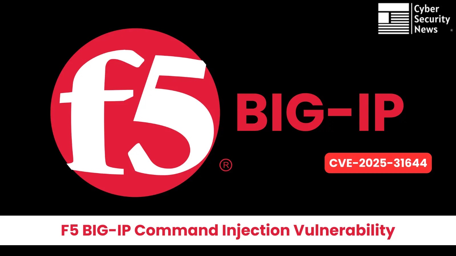 F5 BIG-IP Command Injection Vulnerability Let Attackers Execute Arbitrary System Commands F5 BIG-IP Command Injection Vulnerability Let Attackers Execute Arbitrary System Commands
