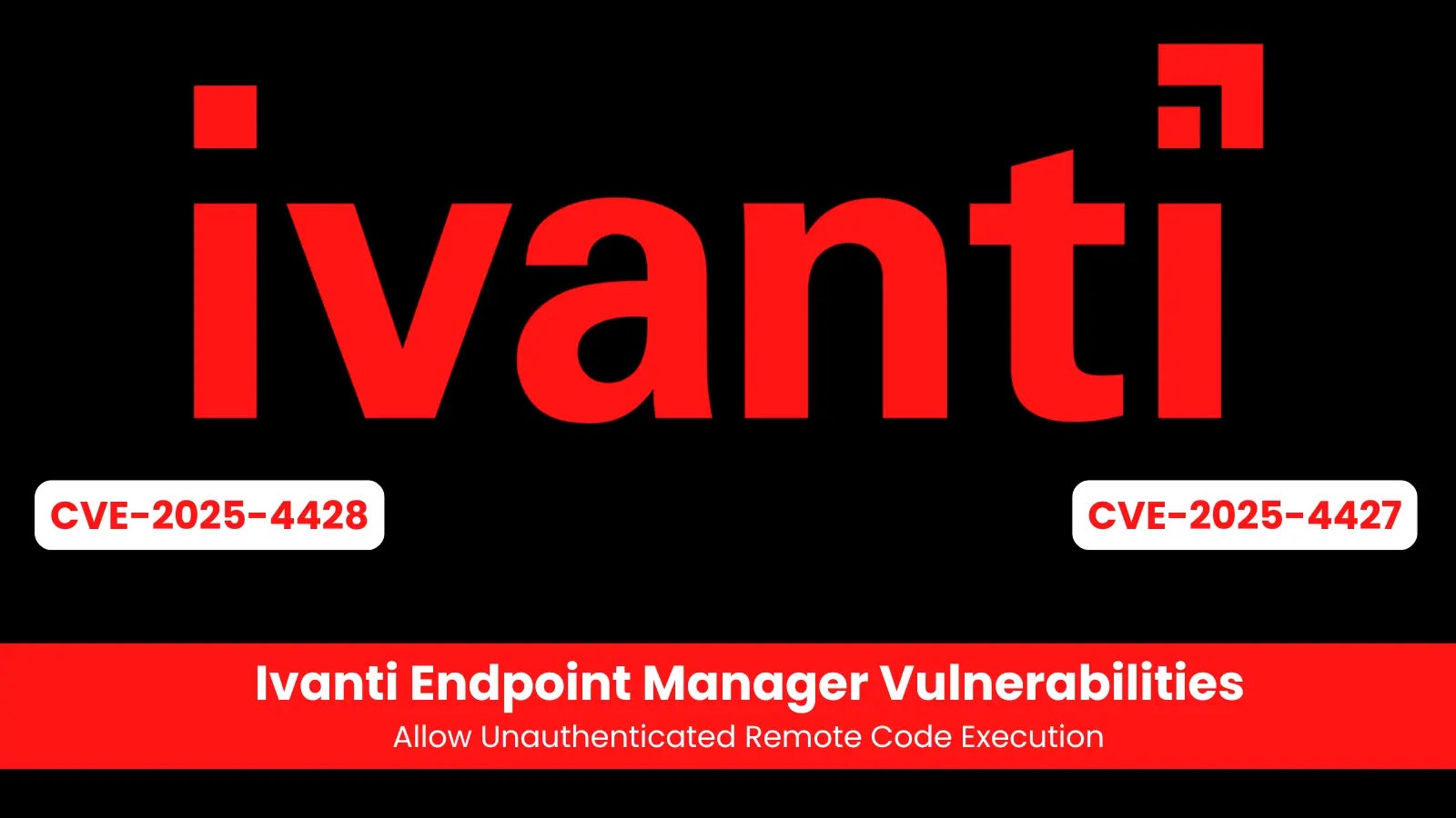 Ivanti Endpoint Manager Vulnerabilities Allow Unauthenticated Remote Code Execution